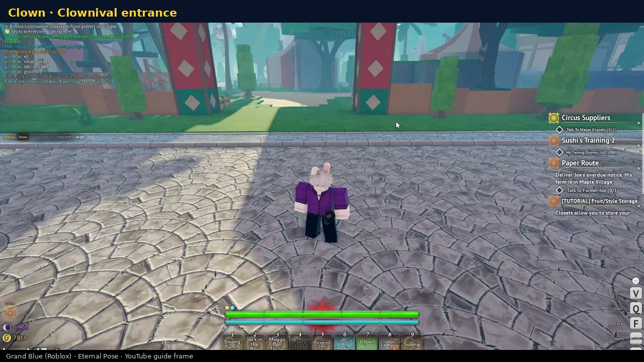 Clown Town / Clownival entrance
