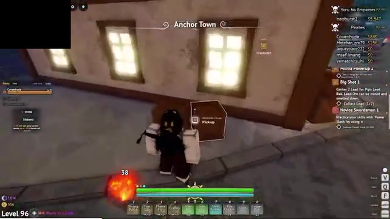 Breaking crates for Stick and Cloth in Grand Blue